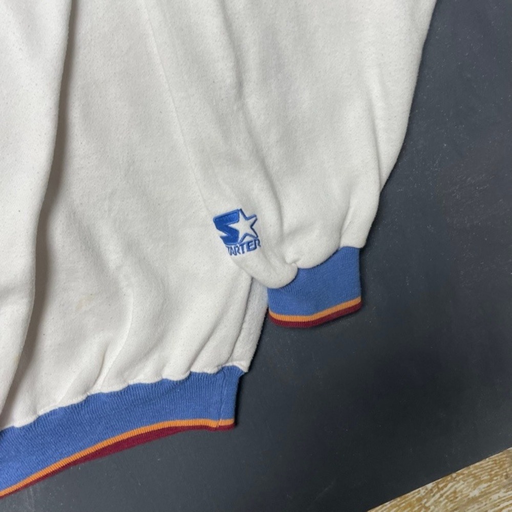 Vintage Super Bowl XXIX Crewneck Sweatshirt Mens XXL White 1994 Starter - Picture 3 of 12